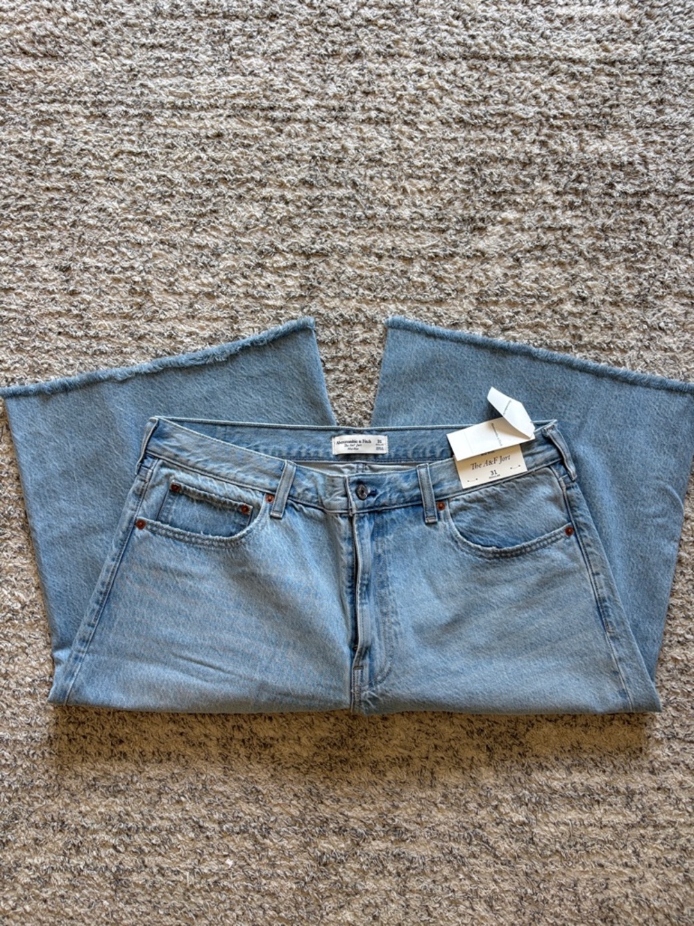 Wide Leg Light Blue Women’s Jean Shorts